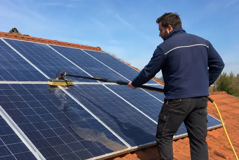 Nettoyage et entretien de panneaux solaires à Rennes-les-Bains